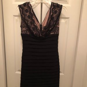 Dress barn black and natural dress